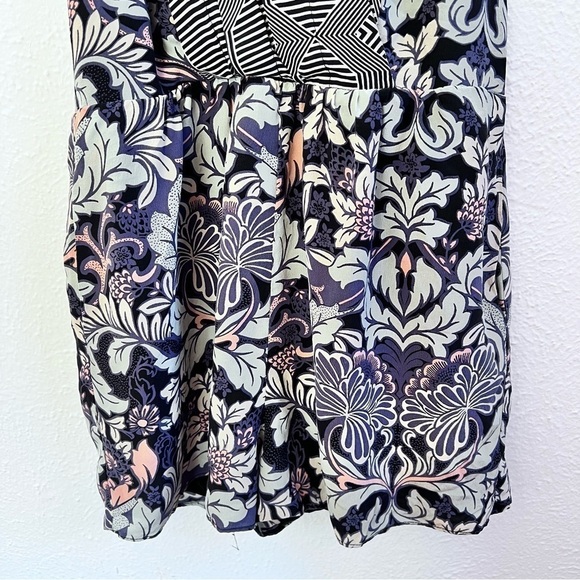 - Greylin Morris silk crepe romper blue and pink - Picture 8 of 12